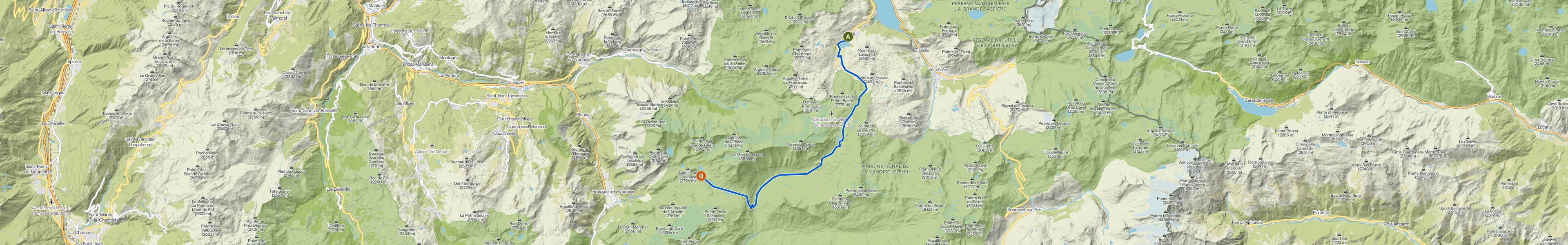 Le GR 55, de Tignes à Modane — Une virée au pied des glaciers ...